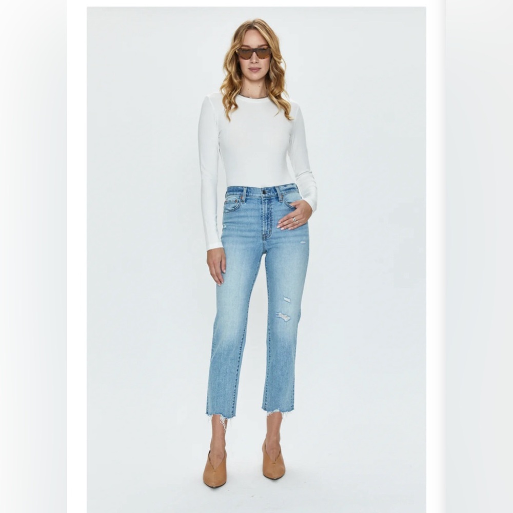 Pistola Charlie High Rise Straight Jeans